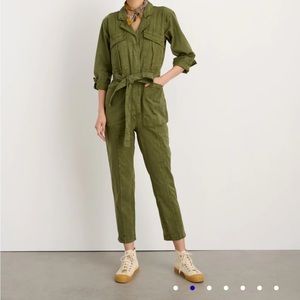 Alex Mill Expedition Jumpsuit in Pink size Small- Worn Twice, almost new